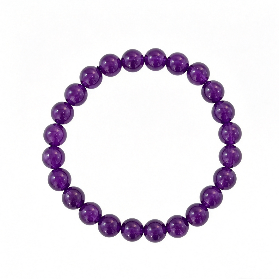 Natural Amethyst Crystal Bracelet – best crystals for anxiety and daily calm ritual