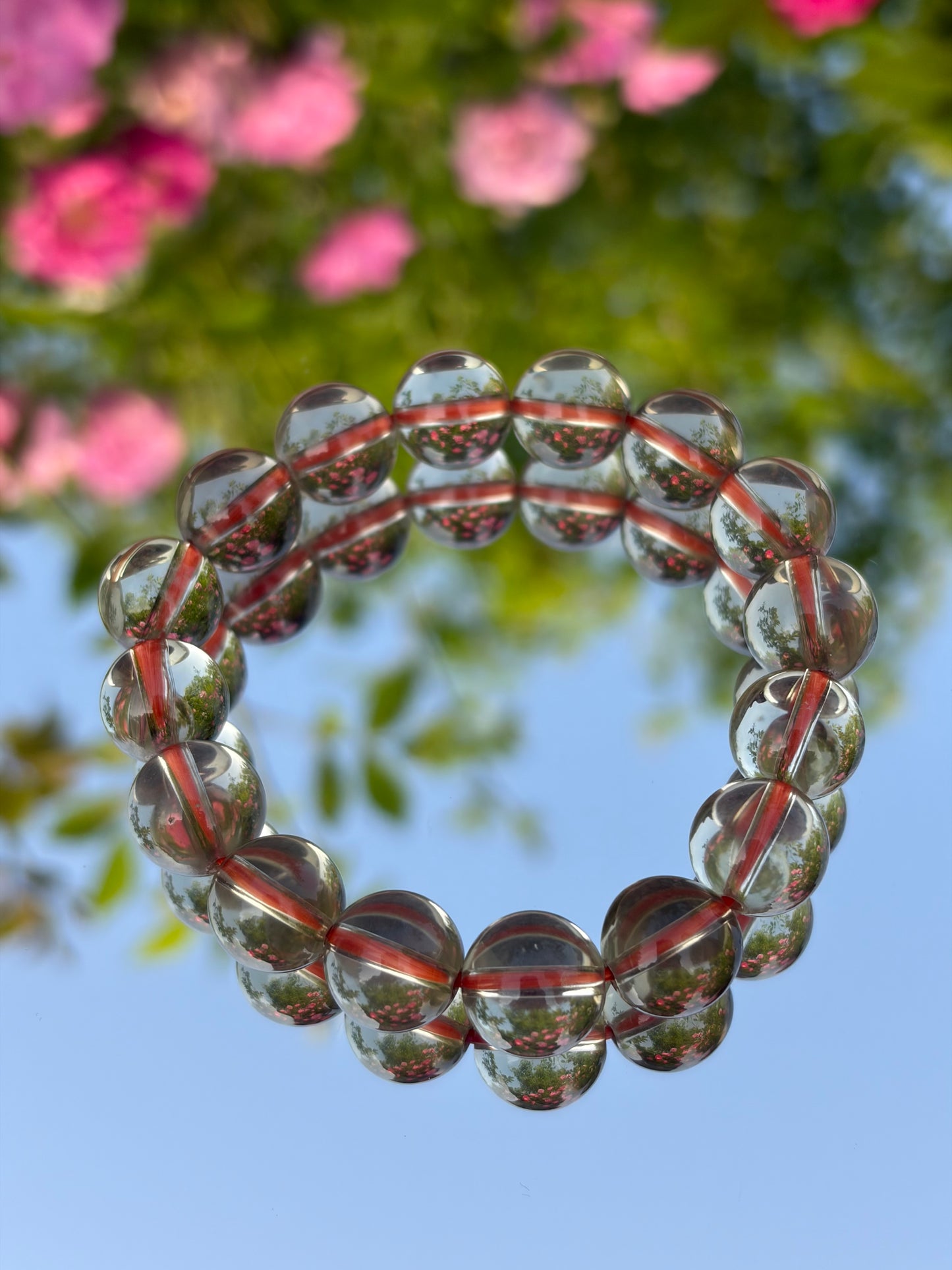 Natural Brazilian Citrine Crystal Bracelet